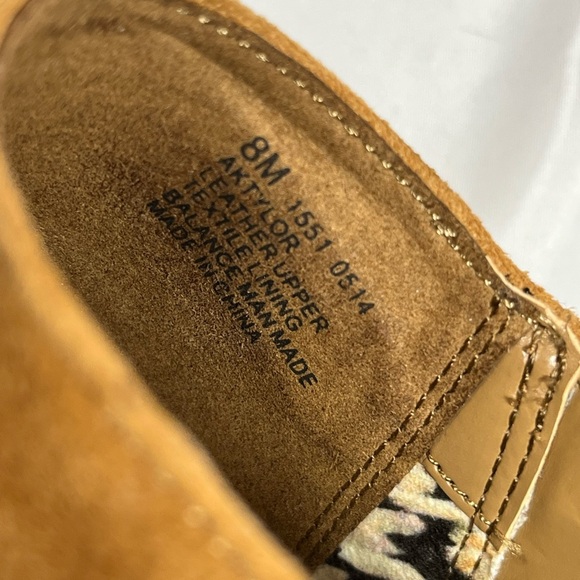 Anne Klein “AKTAYLOR” Caramel Wedge Booties - Picture 9 of 11